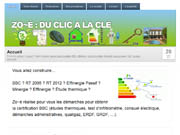 Site internet Zoé